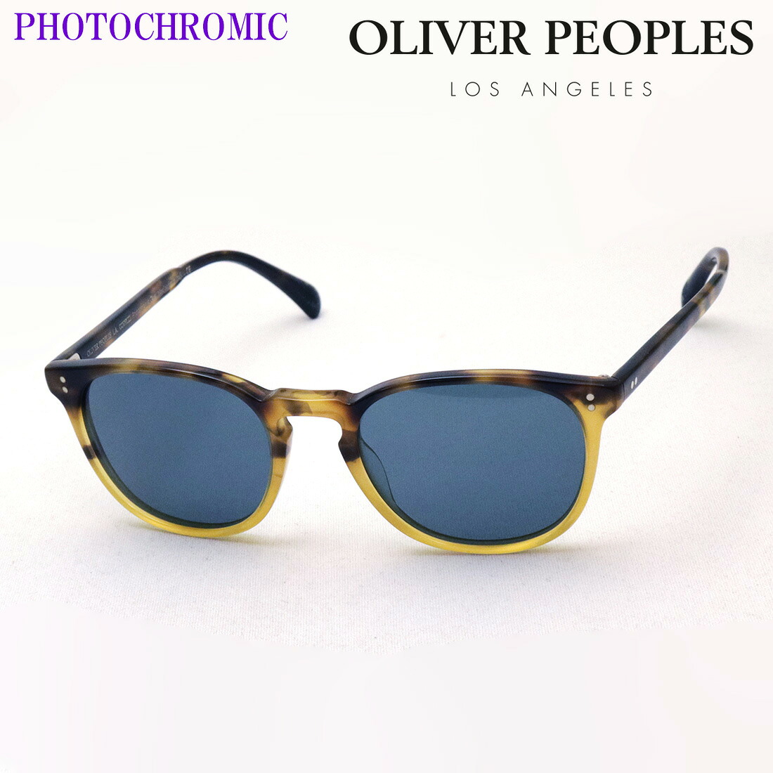 【オリバーピープルズ 黒眼鏡 調光 定め事売りわたす店】 OLIVER PEOPLES OV5298SU 1409R8 Finley Esq.Sun Made In Italy ウェリントン トータス系