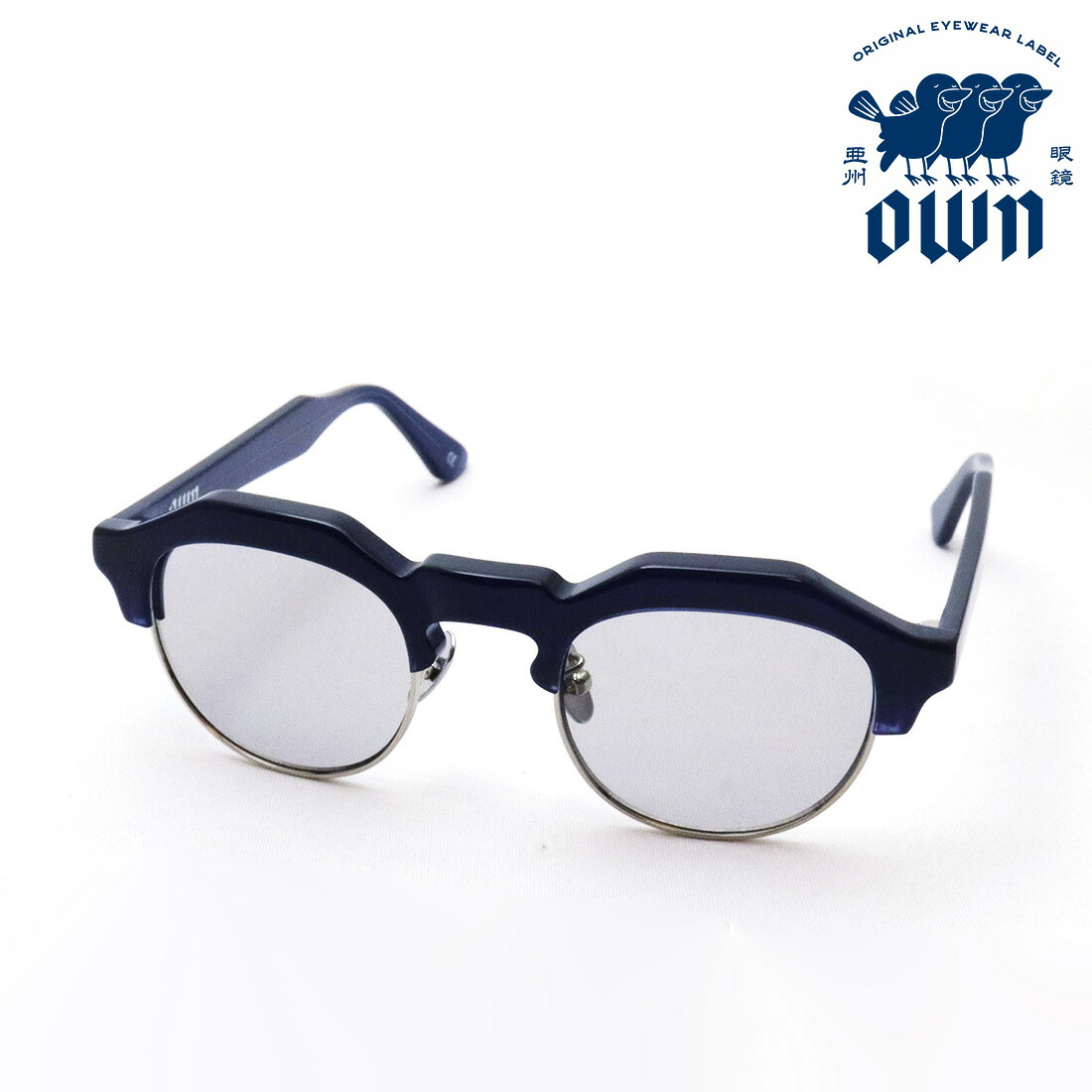 NewModel 【オウン サングラス 正規販売店】 OWN OW-18BL-LGY #18 ライトカラー ブロー ブルー系 15,257円