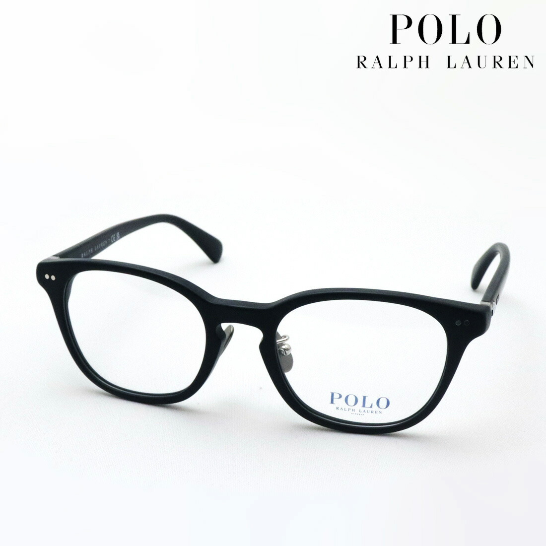 【ポロラルフローレン メガネ 正規販売店】 POLO RALPH LAUREN PH2285D 5389 51 メンズ レディース 伊達メガネ 度付き ブルーライト カット 眼鏡 スクエア ブラック系｜グラスマニア -Tokyo Aoyama-