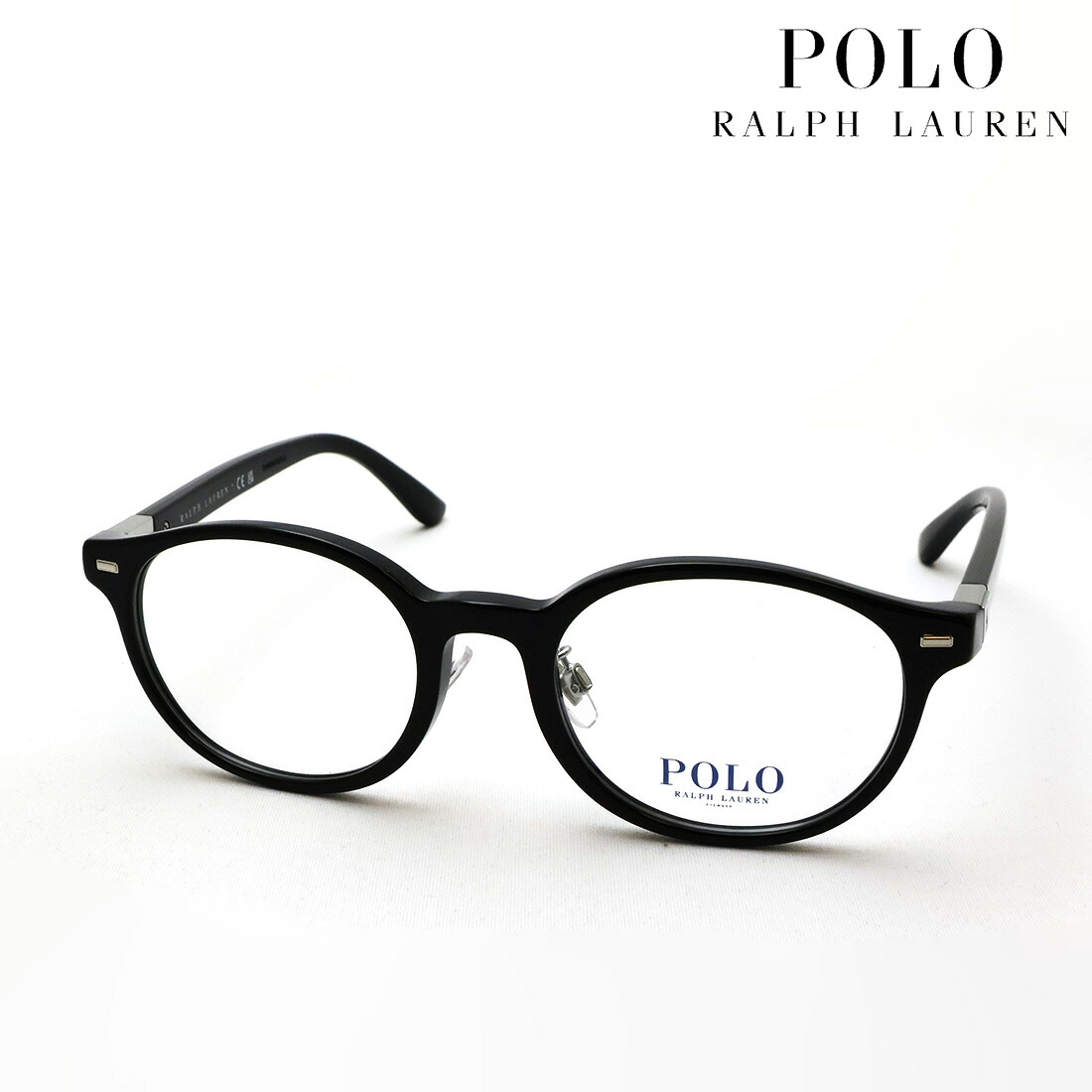 NewModel 【ポロラルフローレン メガネ 正規販売店】 POLO RALPH LAUREN PH2289D 5001 51 メンズ 伊達メガネ 度付き ブルーライト カット 眼鏡 ボストン ブラック系｜グラスマニア -Tokyo Aoyama-