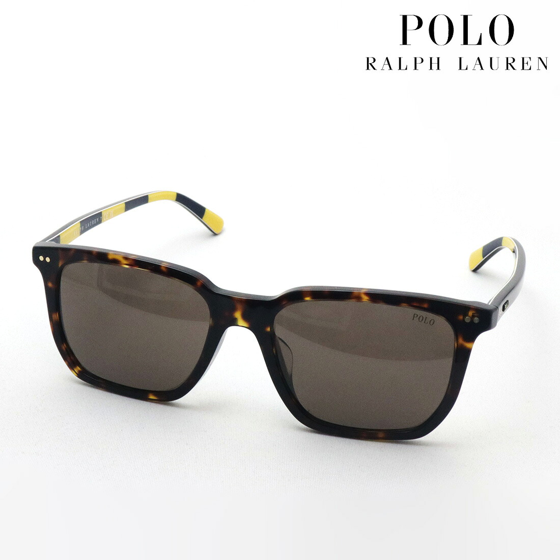 【ポロラルフローレン サングラス 正規販売店】 POLO RALPH LAUREN PH4224F 500373 55 メンズ スクエア トータス系 15,200円