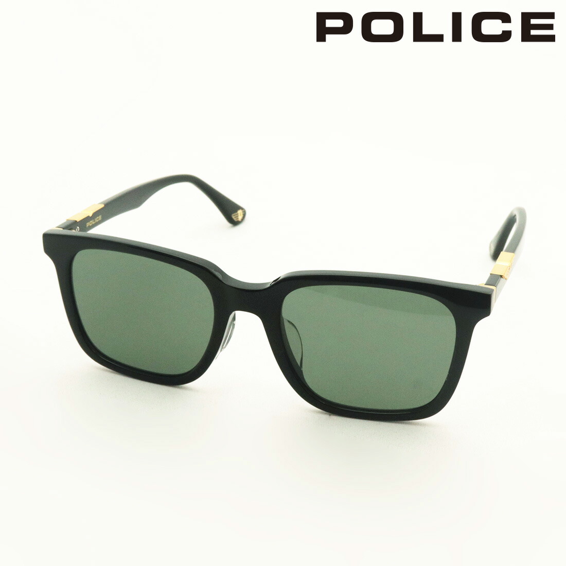 NewModel ポリス サングラス 正規販売店 POLICE SPLP84K 700V ウェリントン ブラック系 メンズ|グラスマニア -Tokyo Aoyama-