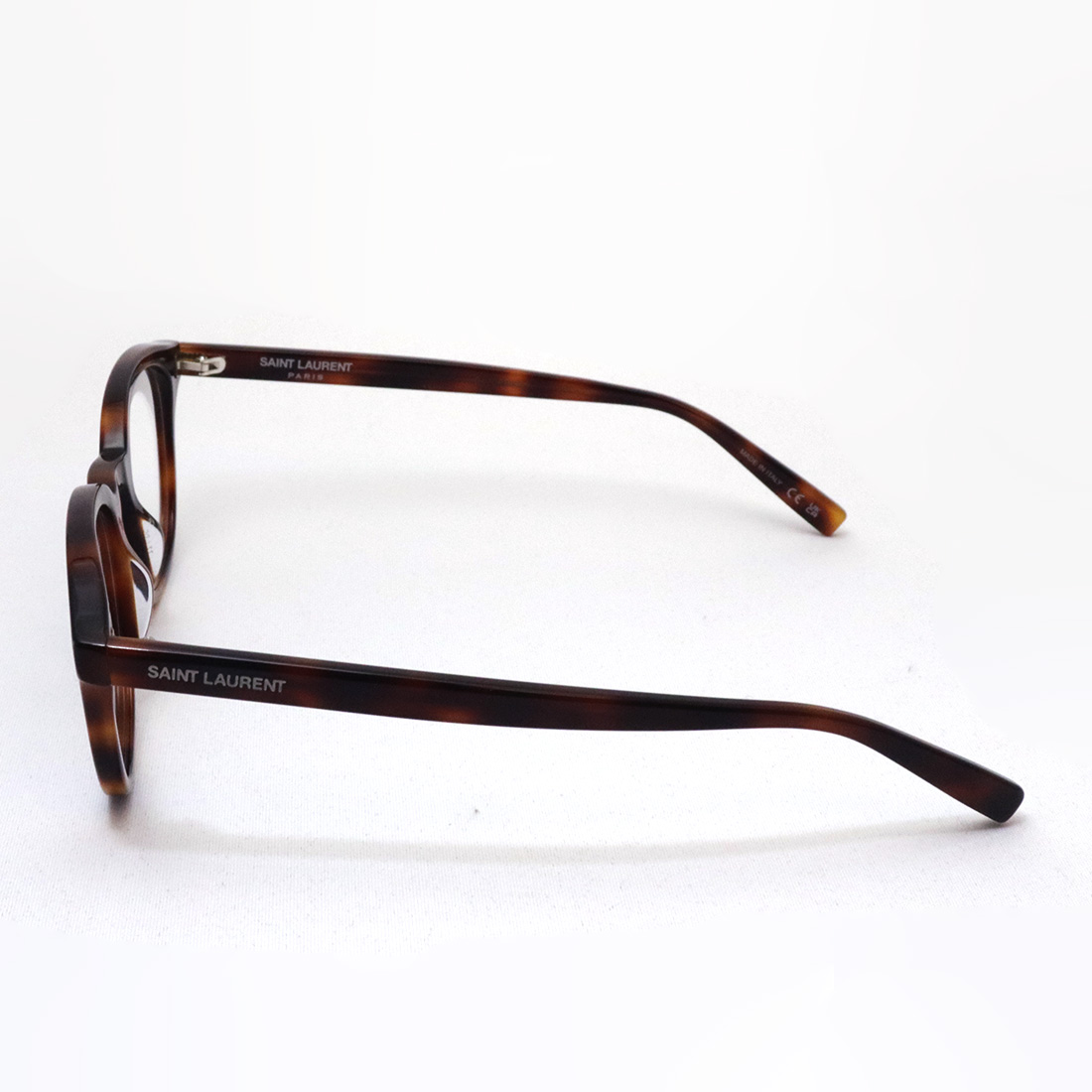 NewModel SAINT LAURENT SL588 002 ブルーライト 眼鏡 伊達メガネ 50