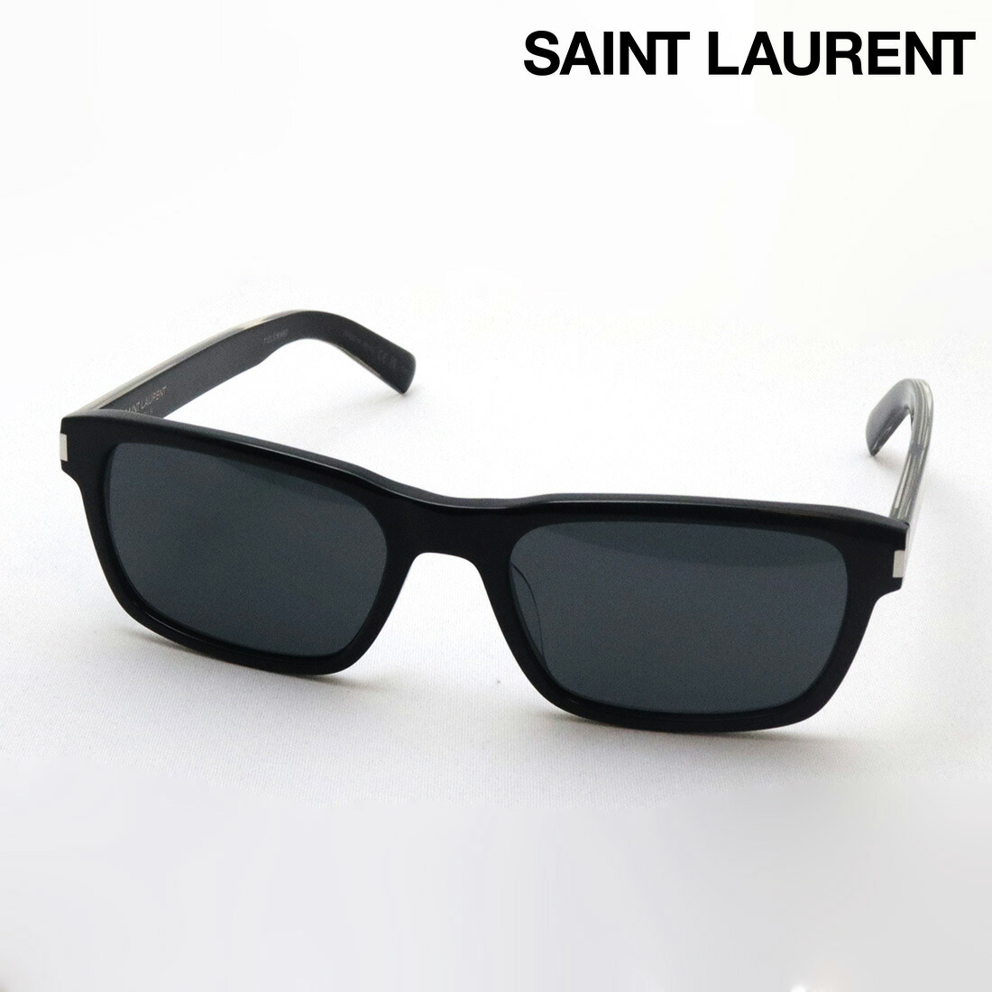SAINT LAURENT サングラス SL317/F 001 ボストン フレーム サン