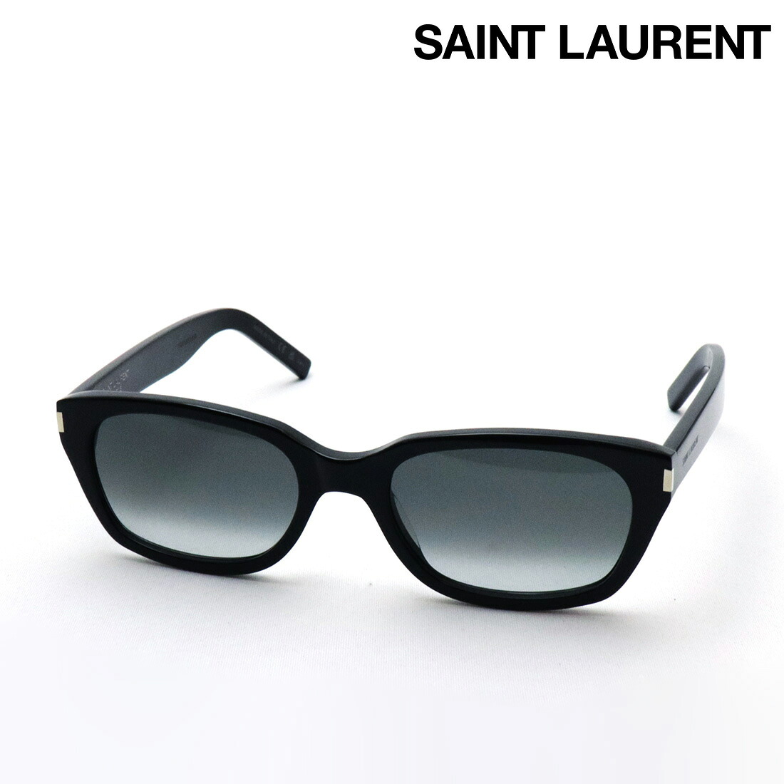 プレミア生産終了モデル 【サンローラン サングラス 正規販売店】 SAINT LAURENT サン ローラン SL522 001 54 NEW WAVE Made In Italy メンズ レディース スクエア ブラック系 40,755円