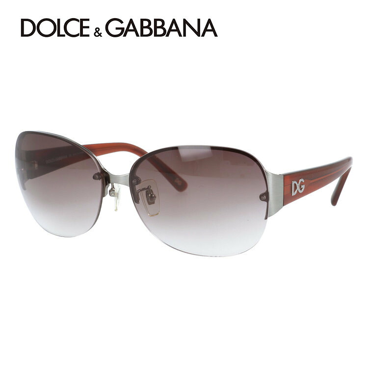 【訳あり】ドルチェ&ガッバーナ サングラス D&G DG2085 082/13 62サイズ オーバル型 ユニセックス メンズ レディース
