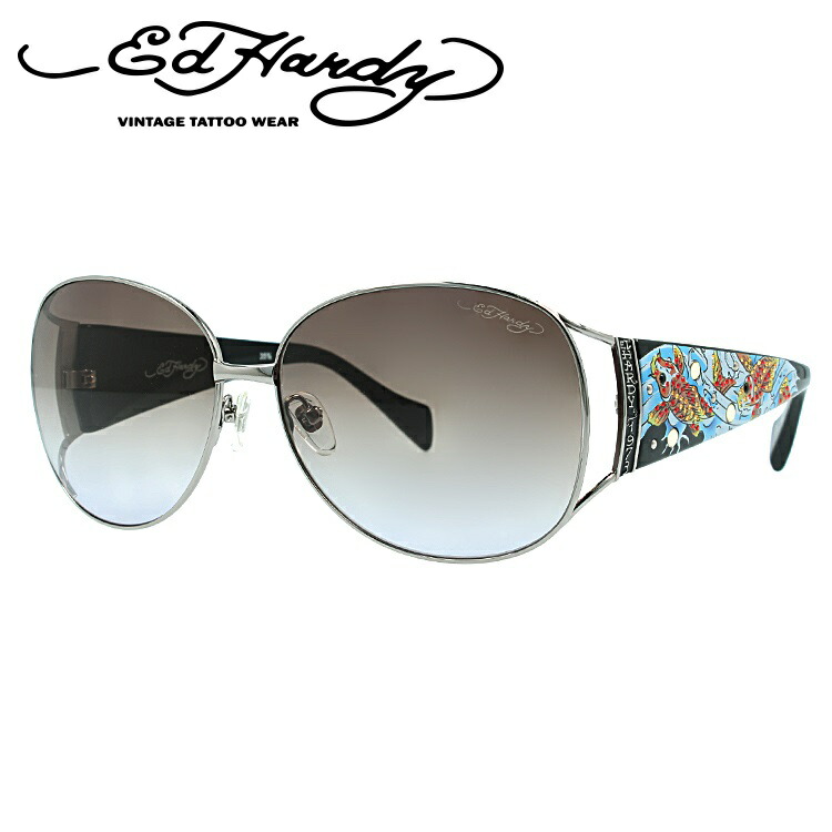 【当店限定SALE】エドハーディー サングラス EdHardy コイフィッシュ KOIFISH GUN メンズ レディース UVカット メガネ ブランド ギフト