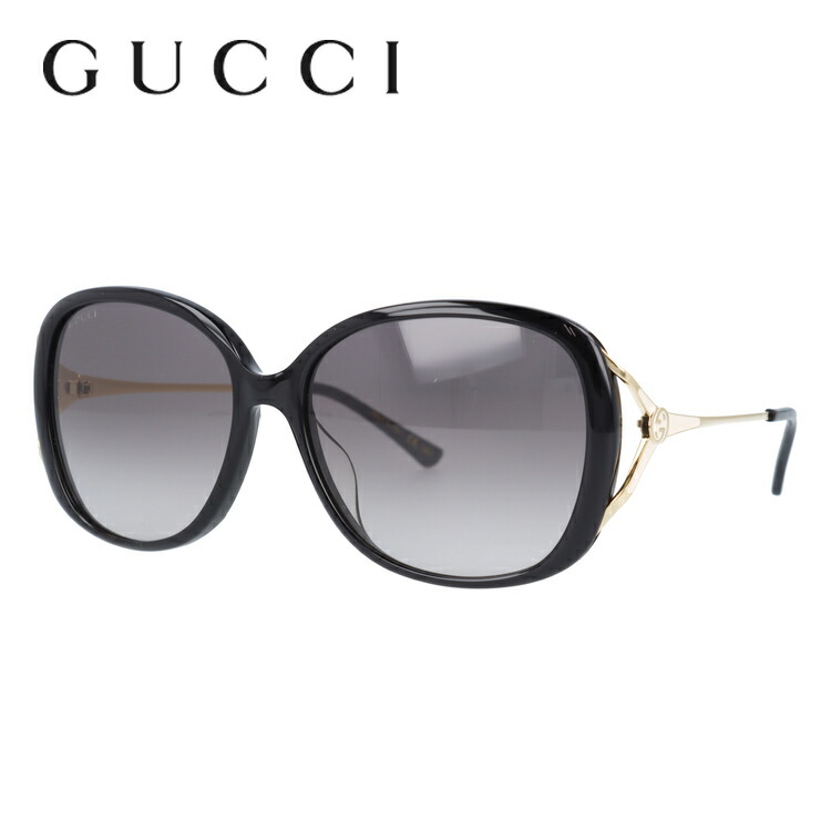 美品　GUCCI オクタゴナルサングラス ケース付き 楽天市場】グッチ サングラス アジアンフィット GUCCI GG0649SK