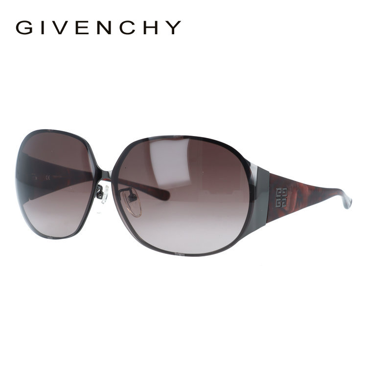【訳あり】ジバンシィ サングラス GIVENCHY SGV372G 0568 67サイズ オーバル型 ユニセックス メンズ レディース【海外正規品】