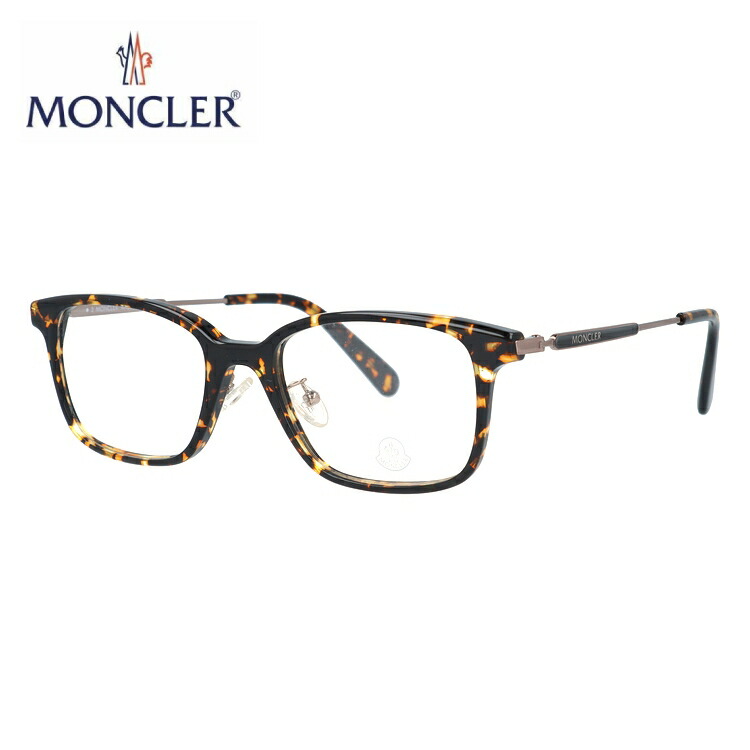 MONCLER モンクレール ブラック 黒縁 ML5160-D 伊達メガネ モンクレール メガネフレーム 伊達メガネ アジアンフィット MONCLER