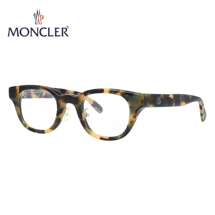 モンクレールMONCLERメガネ眼鏡サングラスめがねアジアンフィット黒白ブラック モンクレール メガネフレーム 伊達メガネ アジアンフィット MONCLER
