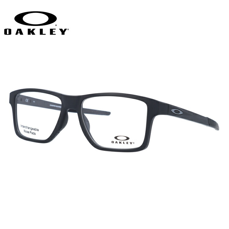 オークリー メガネ フレーム OAKLEY 眼鏡 CHAMFER SQUARED シャンファースクエア OX8143-0154 54 TrueBridge（4種ノーズパッド付） スクエア型 スポーツ メンズ レディース 度付き 度なし 伊達 ダテ めがね 老眼鏡 サングラス【海外正規品】 12,127円