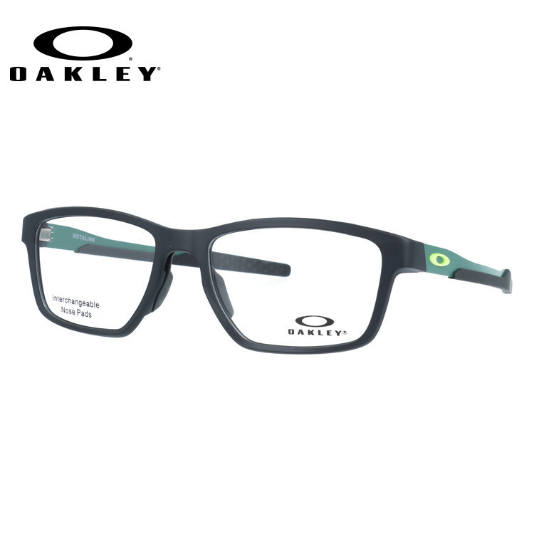 オークリー メガネフレーム メタリンク 伊達メガネ アジアンフィット OAKLEY METALINK OX8153-1355 55サイズ スクエア型 ユニセックス メンズ レディース【海外正規品】 15,827円