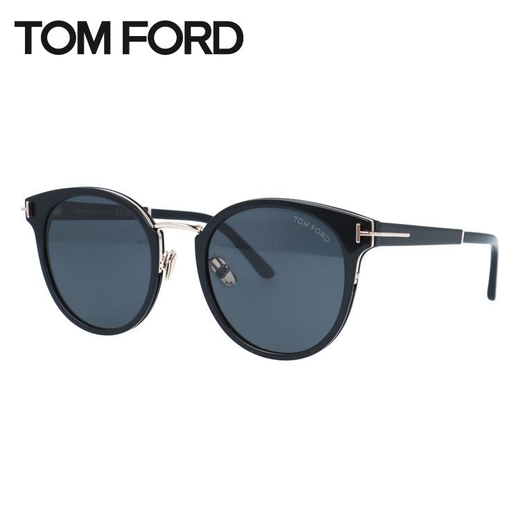 トムフォード サングラス アジアンフィット（フルフィット） 調整可能ノーズパッド（クリングス） TOM FORD FT1247-K 01A 54サイズ （TF1247K 01A 54） ボストン型 コリアンフィット コンビネーションフレーム ユニセックス メンズ レディース 33,800円
