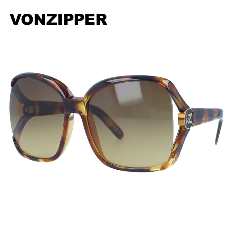 【訳あり】【国内正規品】 ボンジッパー サングラス VONZIPPER DHARMA ダーマ TBD クラシックトータス/ブラウングラデ―ション べっこう【レディース】 UVカット