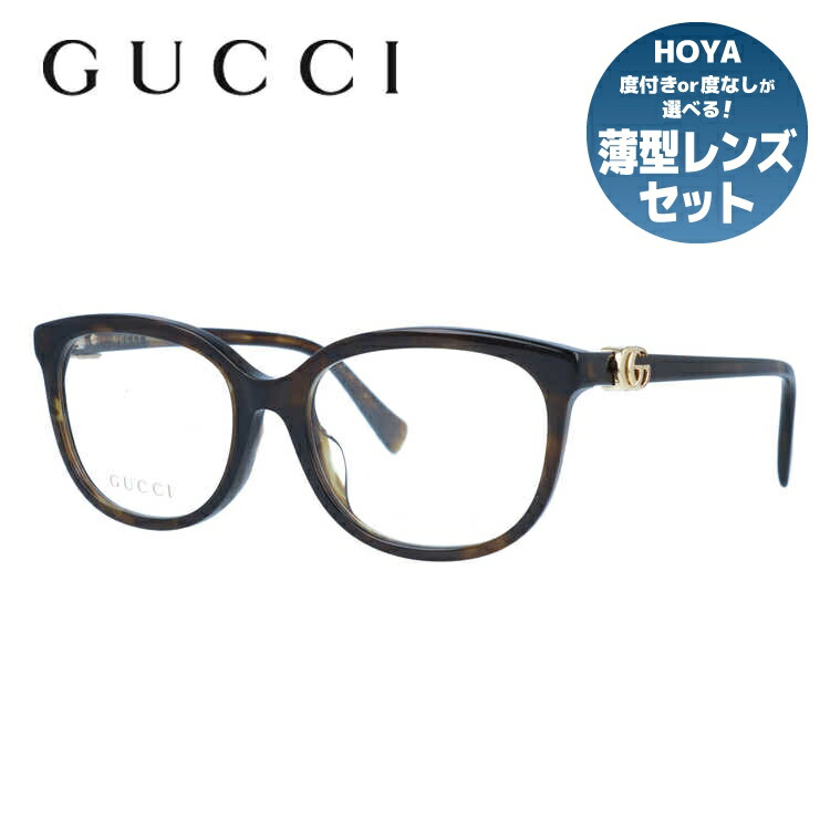 メガネ Gucci Eyeglasses GG1075OA 002 Women's Asian Fit Gucci GG1075OA Asian Fit 002 glasses | Buy online now