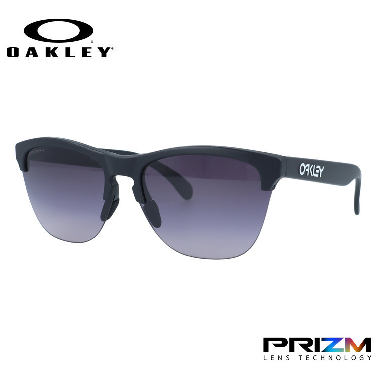 【国内正規品】オークリー サングラス フロッグスキン ライト プリズム レギュラーフィット OAKLEY FROGSKINS LITE OO9374-49 63サイズ ウェリントン型 グラデーションレンズ ハイブリッジフィット ユニセックス メンズ レディース｜眼鏡達人