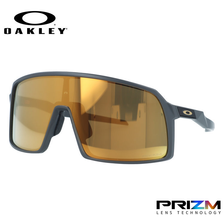 【国内正規品】オークリー サングラス スートロライトエー プリズム ミラーレンズ ローブリッジフィット OAKLEY SUTRO (A) OO9406A-1837 137サイズ スポーツ型 アジアンフィット 一眼レンズ スポーツ 野球 陸上 ユニセックス メンズ レディース