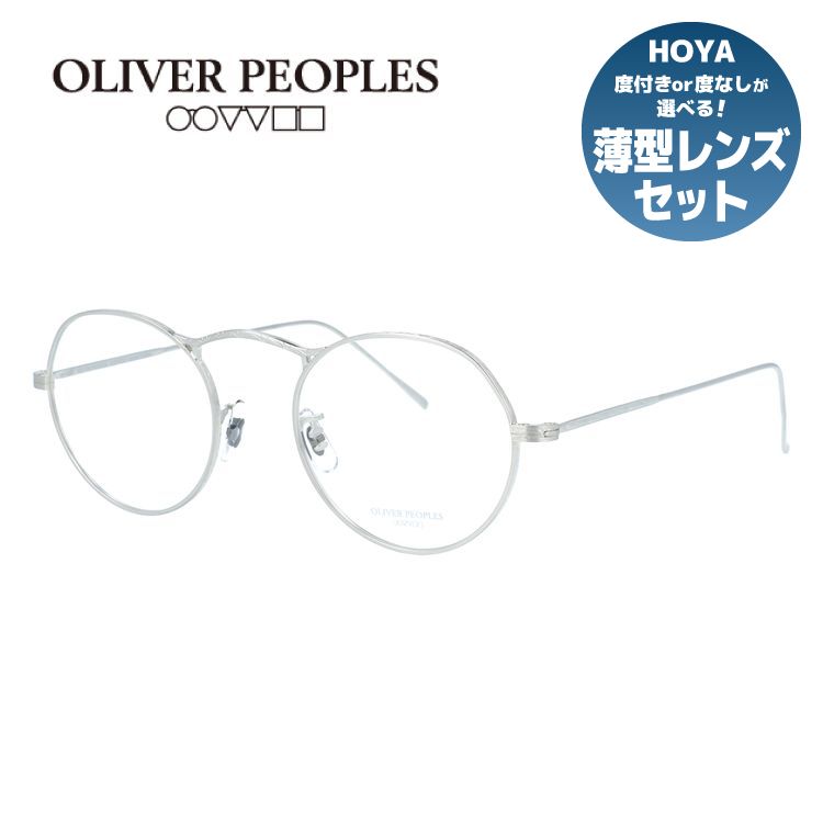 OLIVER PEOPLES ブラックオーバルメガネ OLIVER PEOPLES / OP-505 - OV5184 - / 1005L BLACK/GOLD ブラック