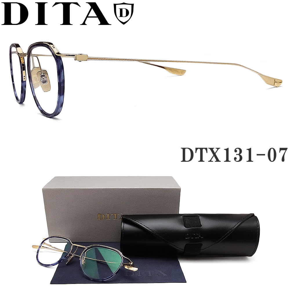 DITA 黒縁メガネ 24045 新品本物 DITA COPINE DRX-3025-A ブラック/クリアグレー