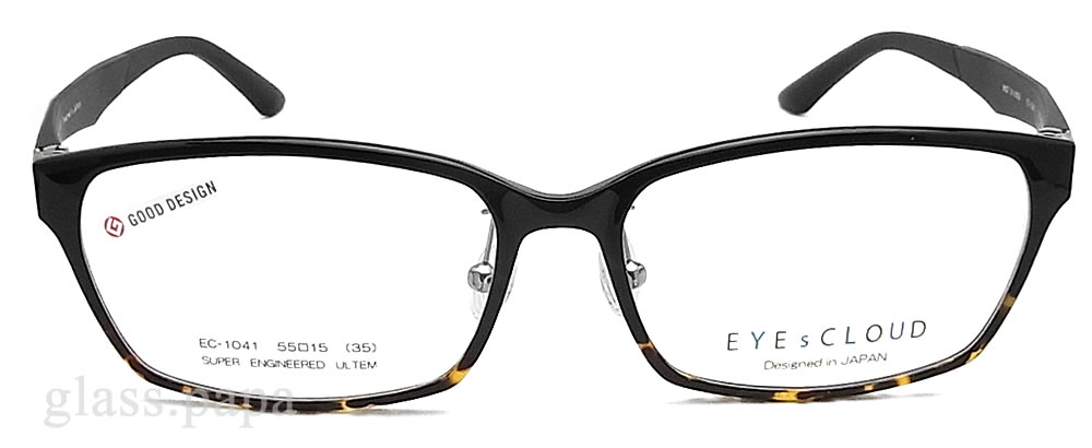 【楽天市場】EYEs CLOUD アイクラウド メガネ フレーム EC-1041 Col.4 グッドデザイン賞 眼鏡 軽量 伊達メガネ 度付き