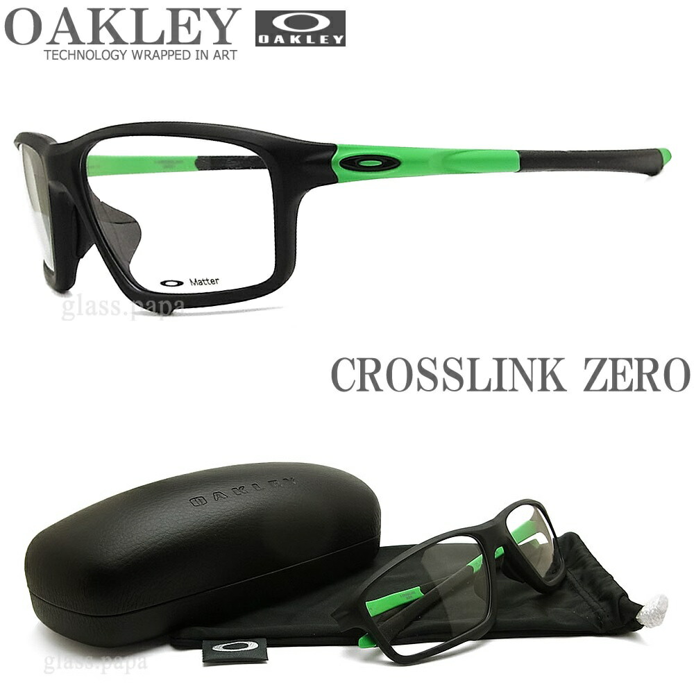 好評発売中 OAKLEY オークリー メガネフレーム ［CROSSLINK ZERO クロスリンク ゼロ］ OX8080-0558 眼鏡 ブランド スポーツ  伊達メガネ 度付き Satin Black メンズ・レディース 値引き交渉 -livinginmalta.com