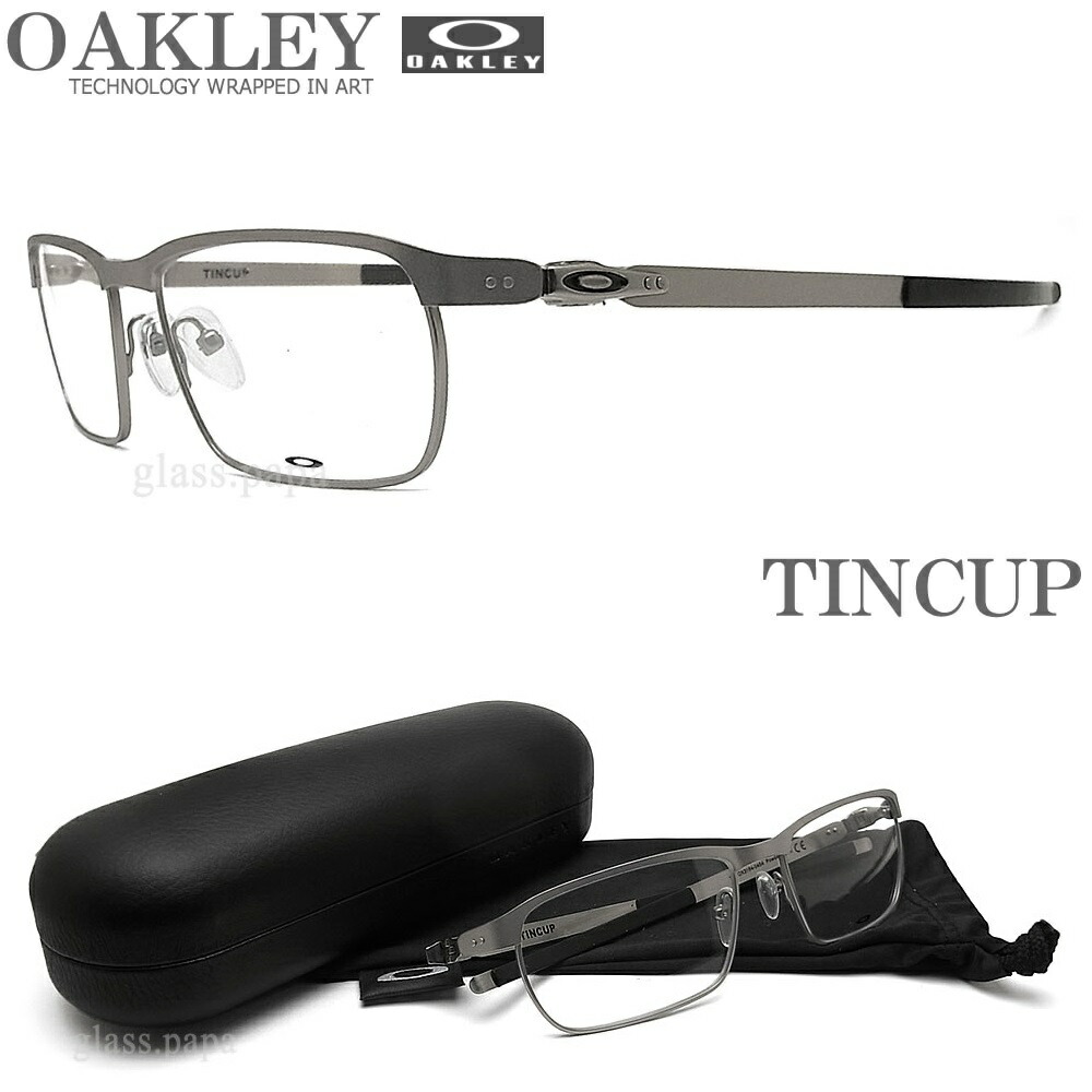 メーカー包装済 Oakley オークリー メガネフレーム Tincup ティンカップ Ox3184 0452 眼鏡 ブランド スポーツ 伊達メガネ 度付き グレー メンズ レディース 55 以上節約 Werther Com Br