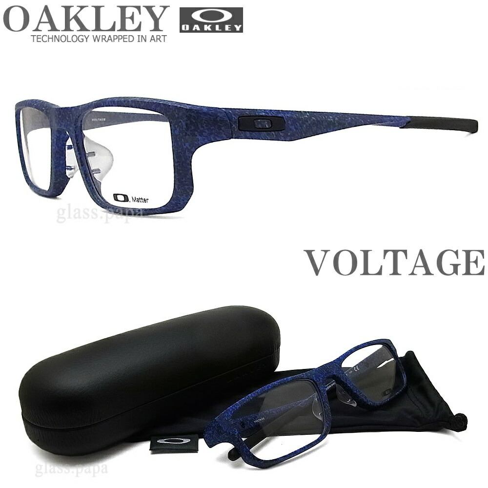 楽天市場 Oakley オークリー メガネフレーム Voltage ボルテージ Ox8066 0253 サイズ53 送料無料 代引手数料無料 眼鏡 ブランド スポーツ 伊達メガネ 度付き クリアブラック メンズ レディース グラス パパ