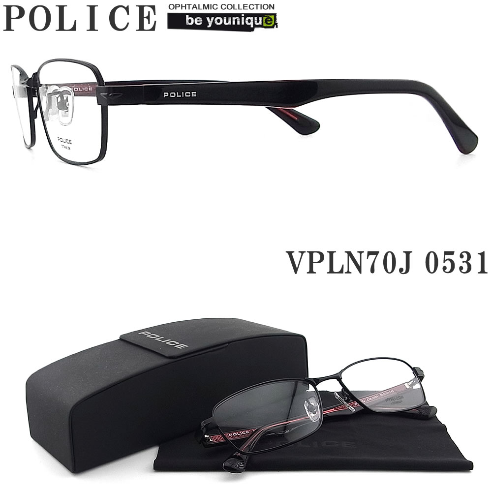 楽天市場】POLICE ポリス メガネフレーム VPLN75J-0531 眼鏡 伊達