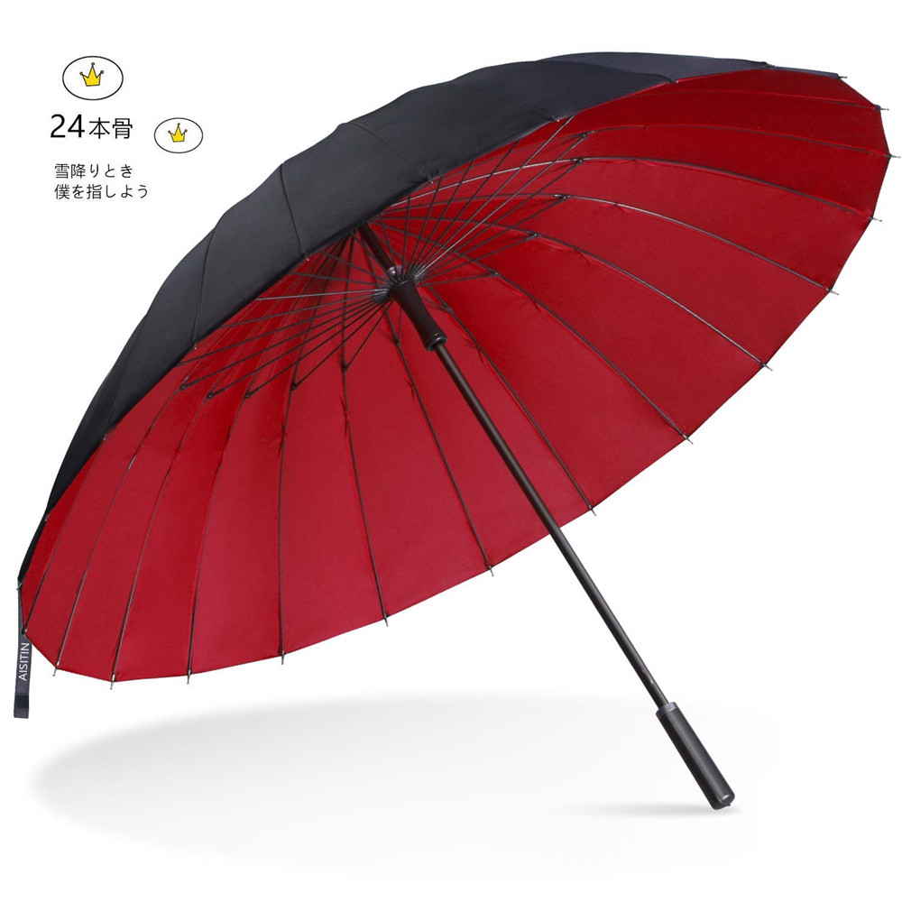 楽天市場】【楽天1位受賞】傘 雨傘 傘メンズ 耐風傘 2重PG布 長傘 紳士 