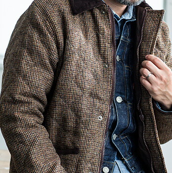 quilted tweed jacket mens