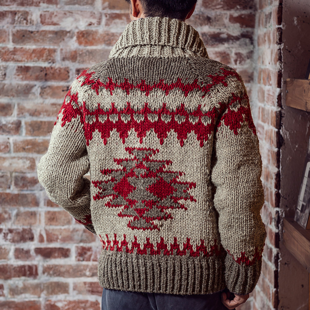 ペルー製 チマヨ カーディガン カーディガン カウチンセーター メンズ 男性 送料無料 Napierprison Com