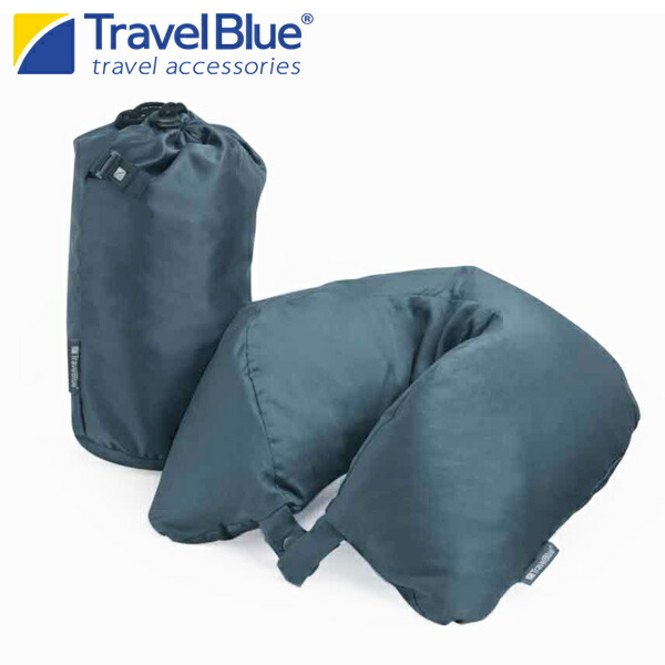 Glencheck Dream Pillow Rial Feather Pillow Travel Blue Travel