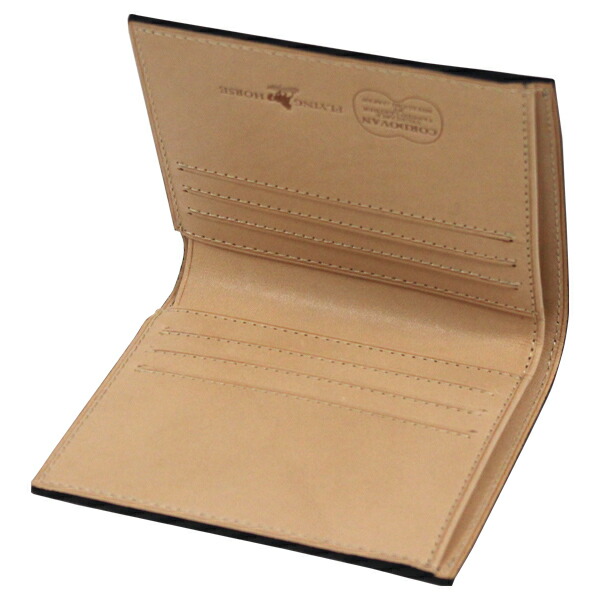 楽天市場 コードバン純札二つ折り財布 Flying Horse 名入れ無料 送料無料 ギフトラッピング ギフト メンズ 財布 誕生日プレゼント 男性 彼氏 退職祝い ウォレット おしゃれ ブランド 名前入り 父 小銭入れなし グレンフィールド 名入れギフト豊富 グレンチェック