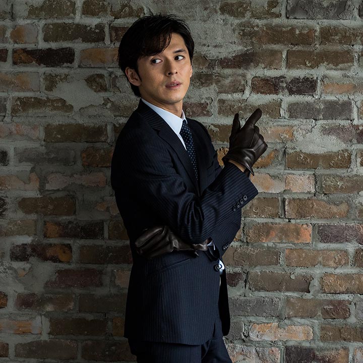 Caridei カリデイ Sedgwick クリスマスギフト 送料無料 名入れギフト豊富 グレンチェック装着したままスマートフォンやタブレットが操作できるイタリア製ラムスキングローブ 名入れ 本革 あす楽対応 イタリア製タッチパネル対応レザーグローブ メンズ