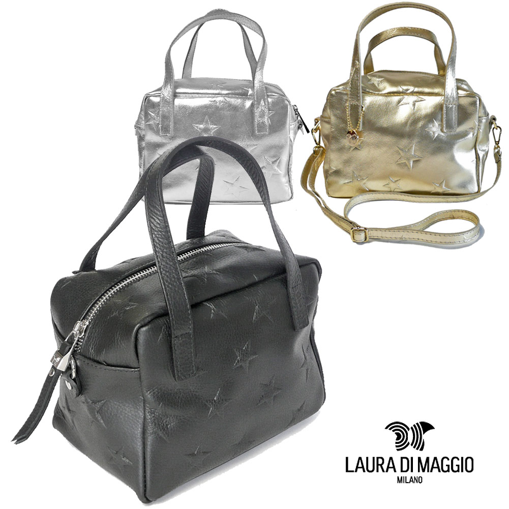 マジオ Maggio Laura コルソローマ Di 2way ローラ ディ 星型押し Rusconi Fabio カーフレザー 星柄 キューブバッグ 3 19aw レディース バッグ ショルダー シンプル 自立 スター スクエア おとな 可愛い フォーマル パーティー 軽い ブラック 黒 ゴールド シルバー 入学式