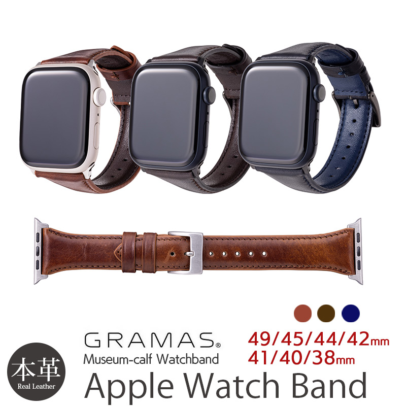 楽天市場】Apple Watch バンド レザー 41mm 40mm 38mm 用 本革