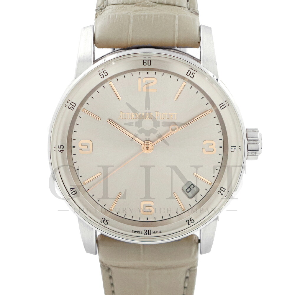オーデマピゲ（AUDEMARS PIGUET）CODE 11.59 バイ オーデマ ピゲ オートマティック 15210CR.OO.A008KB.01〔18Kホワイトゴールド&times;18Kピンクゴールド〕〔腕時計〕〔メンズ〕【中古】｜グリント