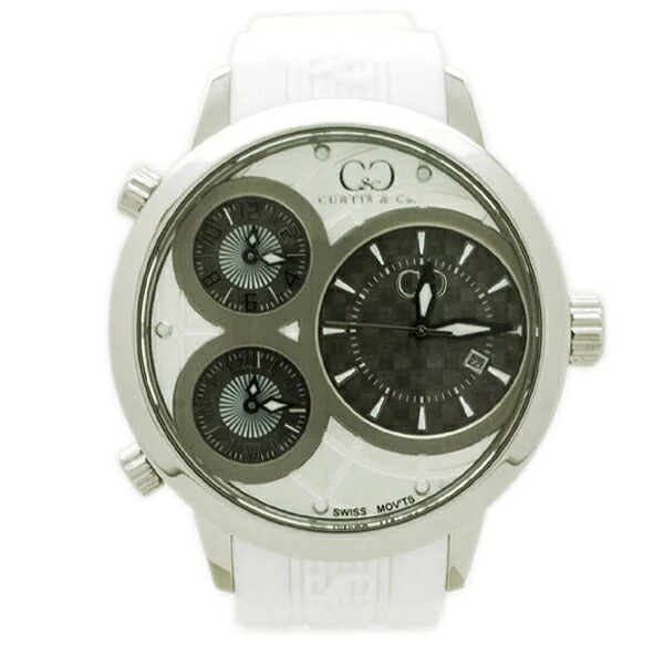 カーティス(CURTIS & CO.)BIG TIME WORLD 50mm(White) カーティス ビックタイムワールド50mm【腕時計】|グリント