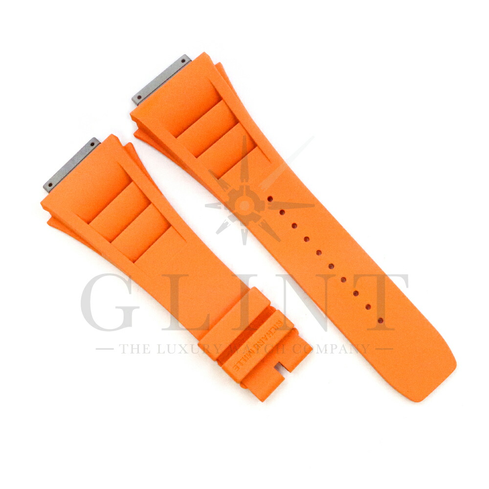 Richard Mille リシャールミル　ラバーベルト　オレンジ　30M Richard Mille リシャールミル ラバーベルト オレンジ 30M