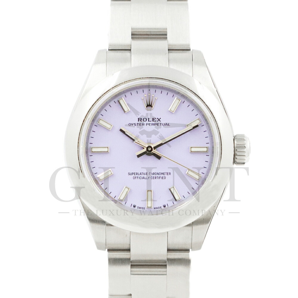 ロレックス（ROLEX）オイスターパーペチュアル28 276200 ラベンダー文字盤〔2026年3月/ランダムシリアル〕〔レディース〕〔腕時計〕〔未使用品〕【中古】