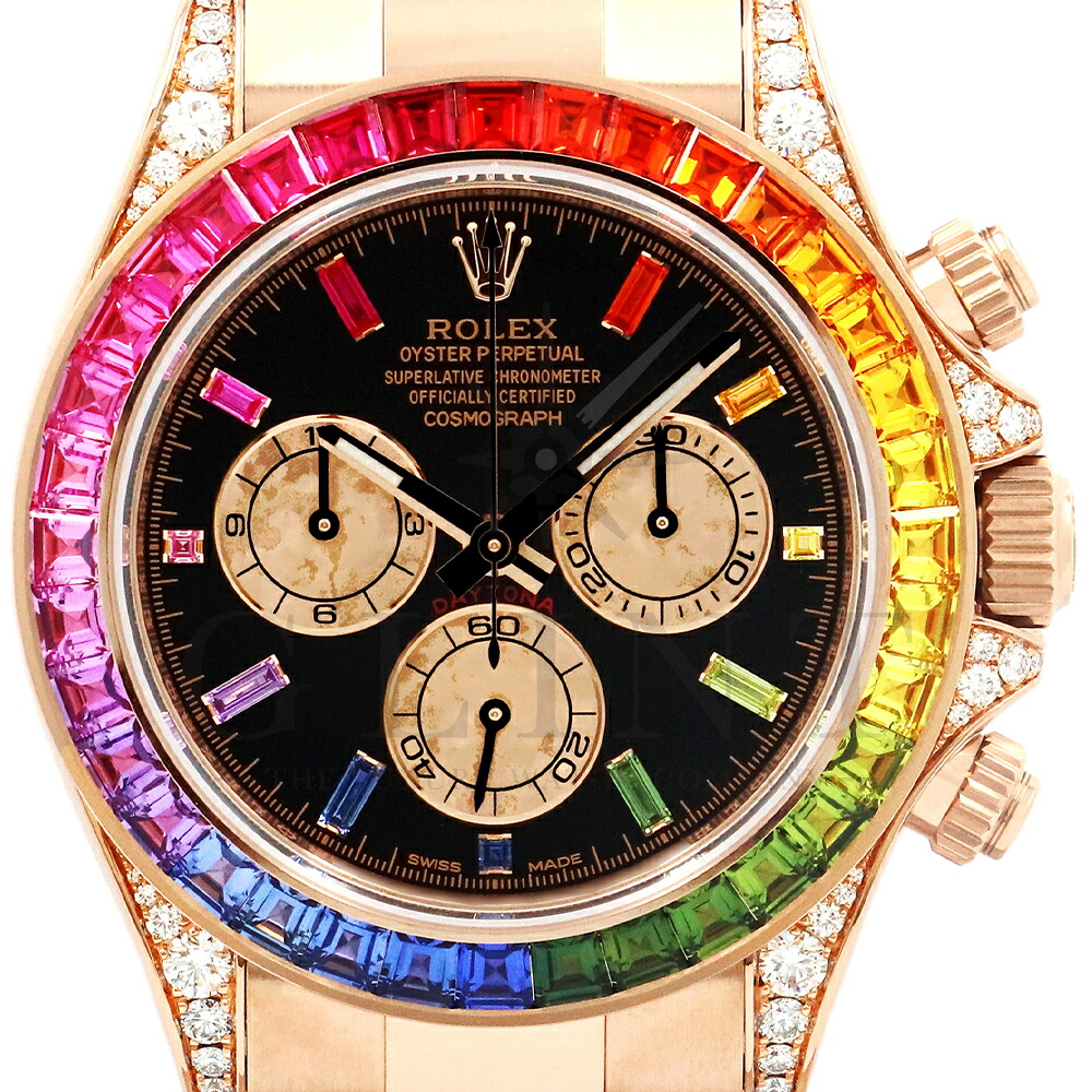 ロレックス（ROLEX）デイトナ レインボー 116595RBOW エバーローズ