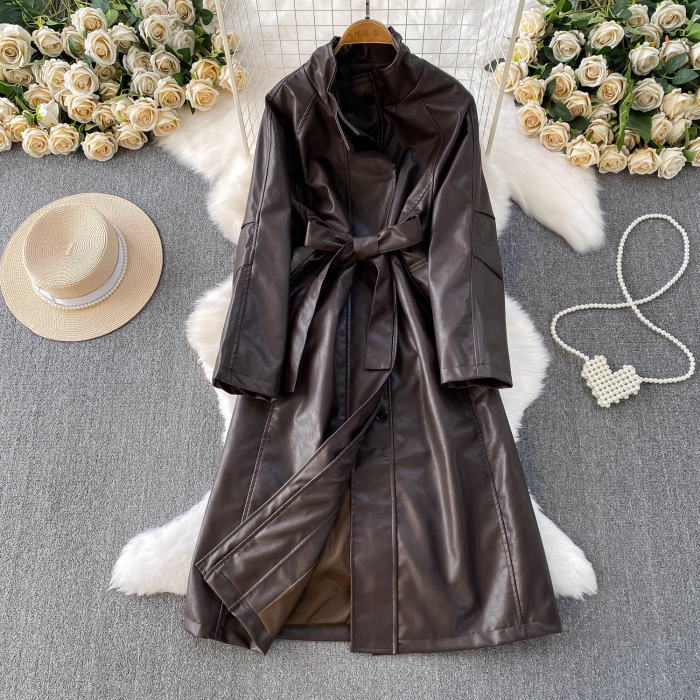 楽天市場】コート トレンチ 襟 ゼブラ柄 ベルト 長袖 Aライン コート