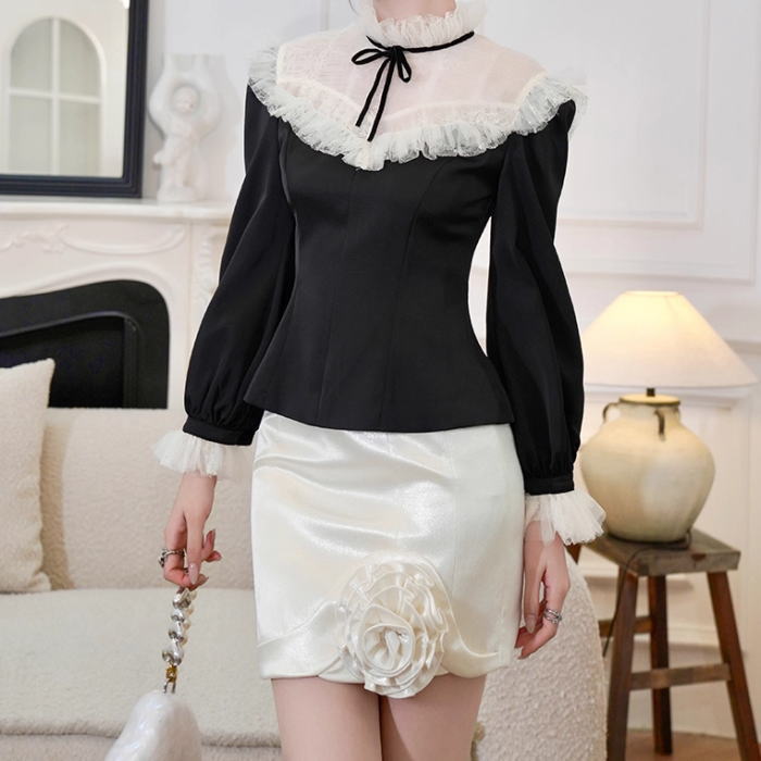 楽天市場】タイトスカート ハイウエスト ラメ ツイード カメリア