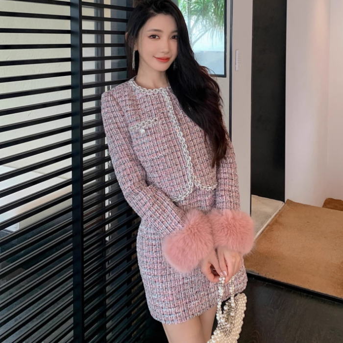 美品✨23区 ワンピーススーツ セットアップ ノーカラー ラメツイード 38 楽天市場】ワンピースセットアップ ノーカラー ラメ ツイード パール