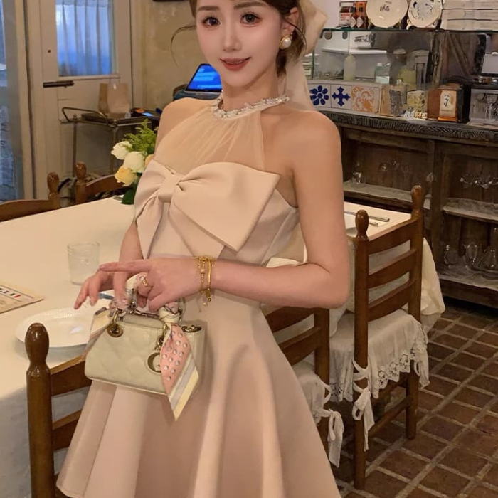 チュール ビジュー パフスリーブ 上品ワンピース ドレス 5色展開 楽天市場】ワンピース レディース 春 きれいめ スタンドカラー
