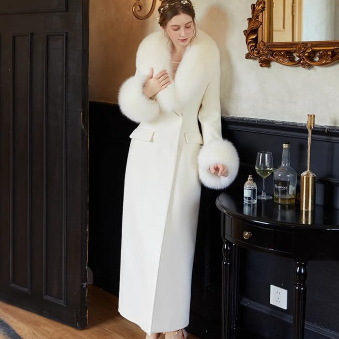 楽天市場】フォックス ファーコート ボリューム フォックス ファー