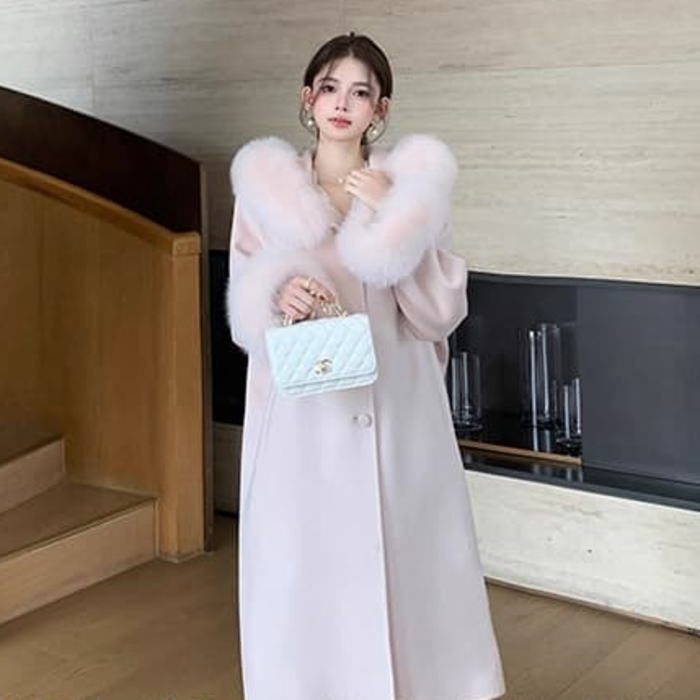 楽天市場】フォックス ファーコート ボリューム フォックス ファー