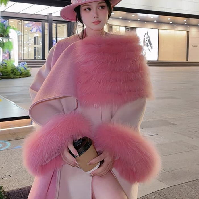 楽天市場】ラクーン ファー ・フォックス ファー ボリュームファー付き