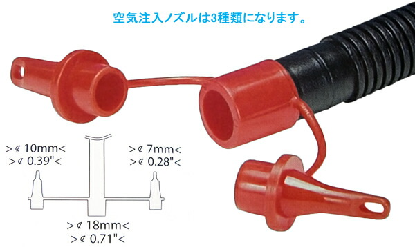 楽天市場 ハンドポンプ 29センチ ダブルアクション エアポンプ プール空気入れ 浮き輪 空気入れ グリッタァー